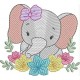 Elefante floral
